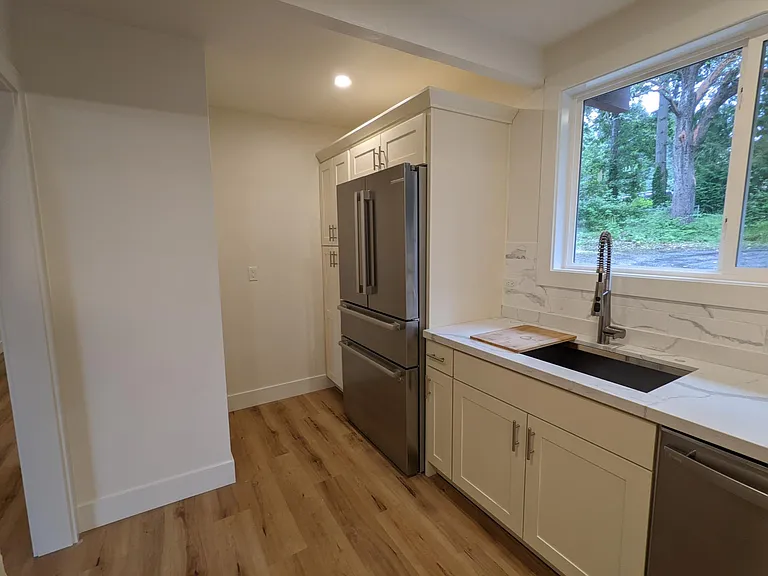 New double door Bosch fridge