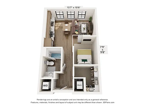 Floor plan The Tee
