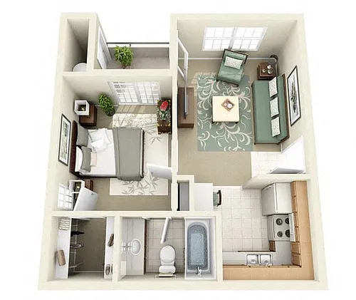 Floor plan Greenway LP
