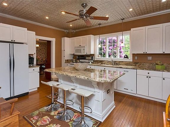 Open Kitchen with custom made island