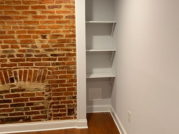Built in shelving in Living Room/Bedroom
