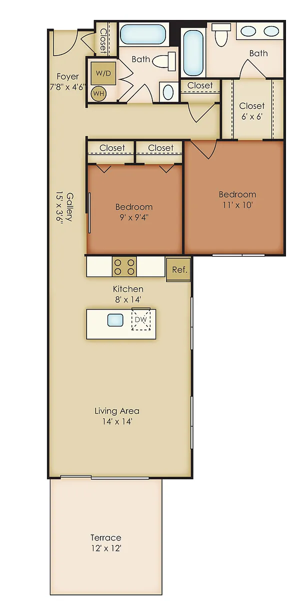 Floor plan P9