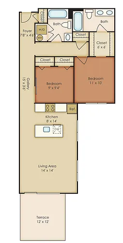 Floor plan P9