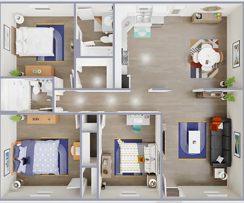 Floor plan 3X2