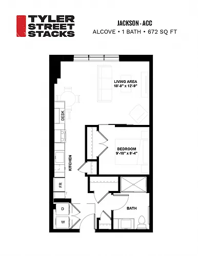 Floor plan Jackson - ACC