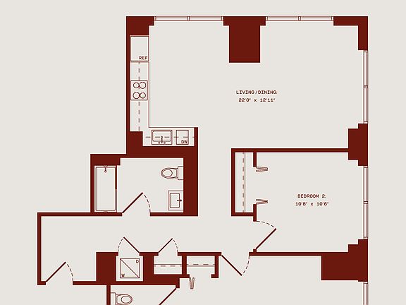 2nd image of 2035 5th Ave #21K