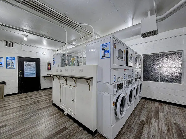 24 Hour Shared laundry