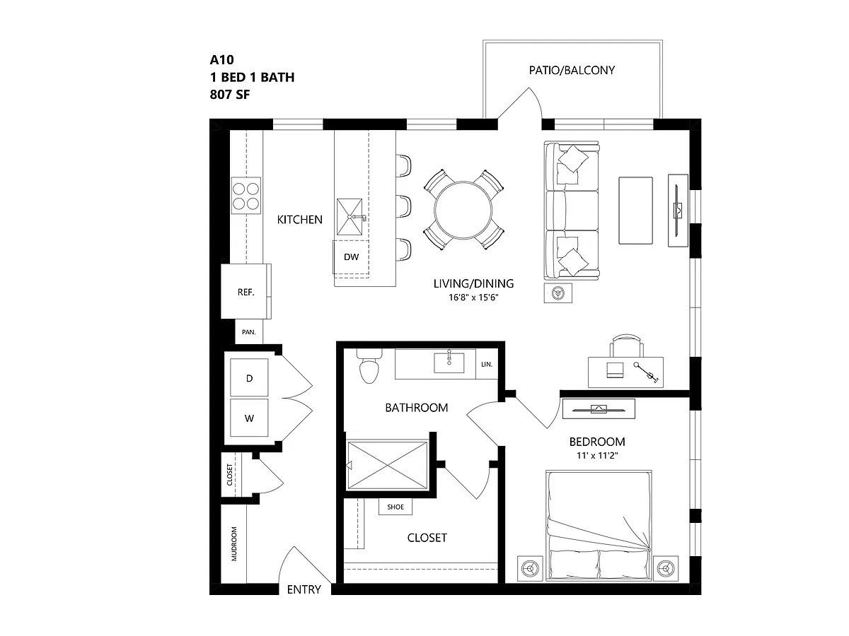 Floor plan A10