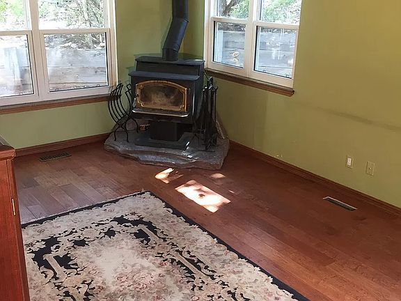 Livingroom 1 with wood stove