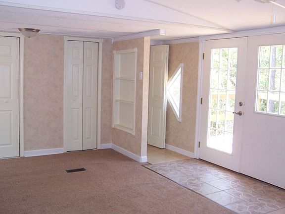 Living Room with doors to back deck