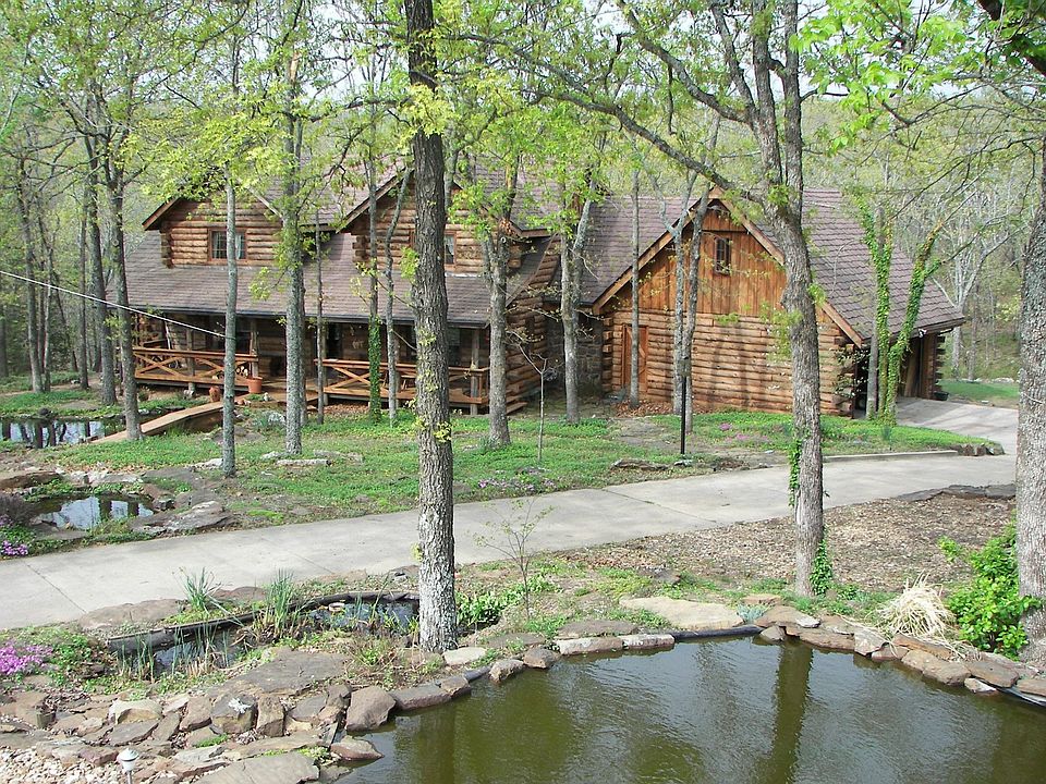 Front with Koi ponds