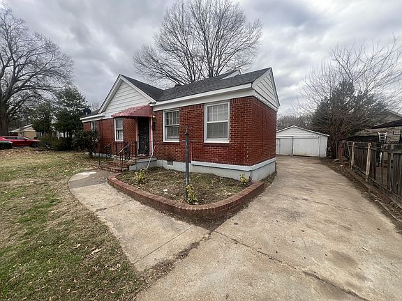 Side view of the house
