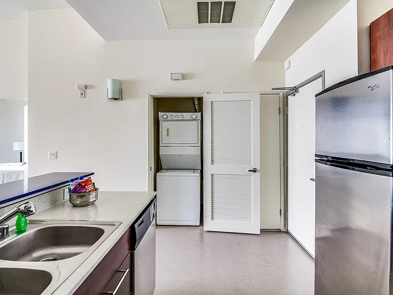 In-unit washer and dryer