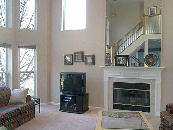 Gas Fireplace and 10ft Mirror