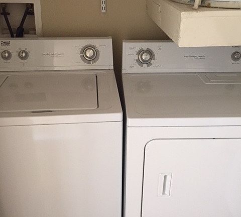 Full Size Washer and Dryer