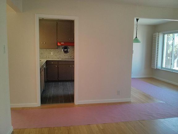 Looking at dining room & kitchen from the living room