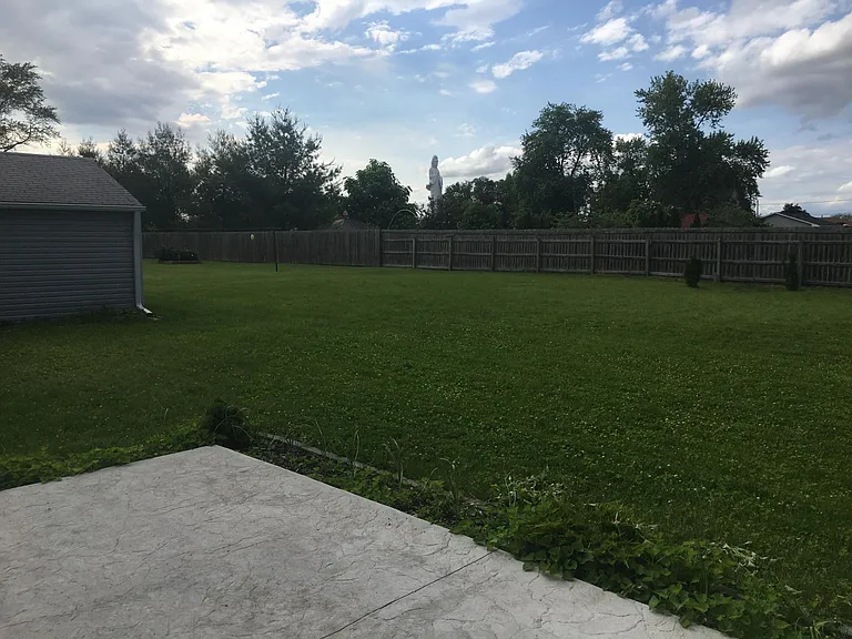 Backyard, not as big as this looks!