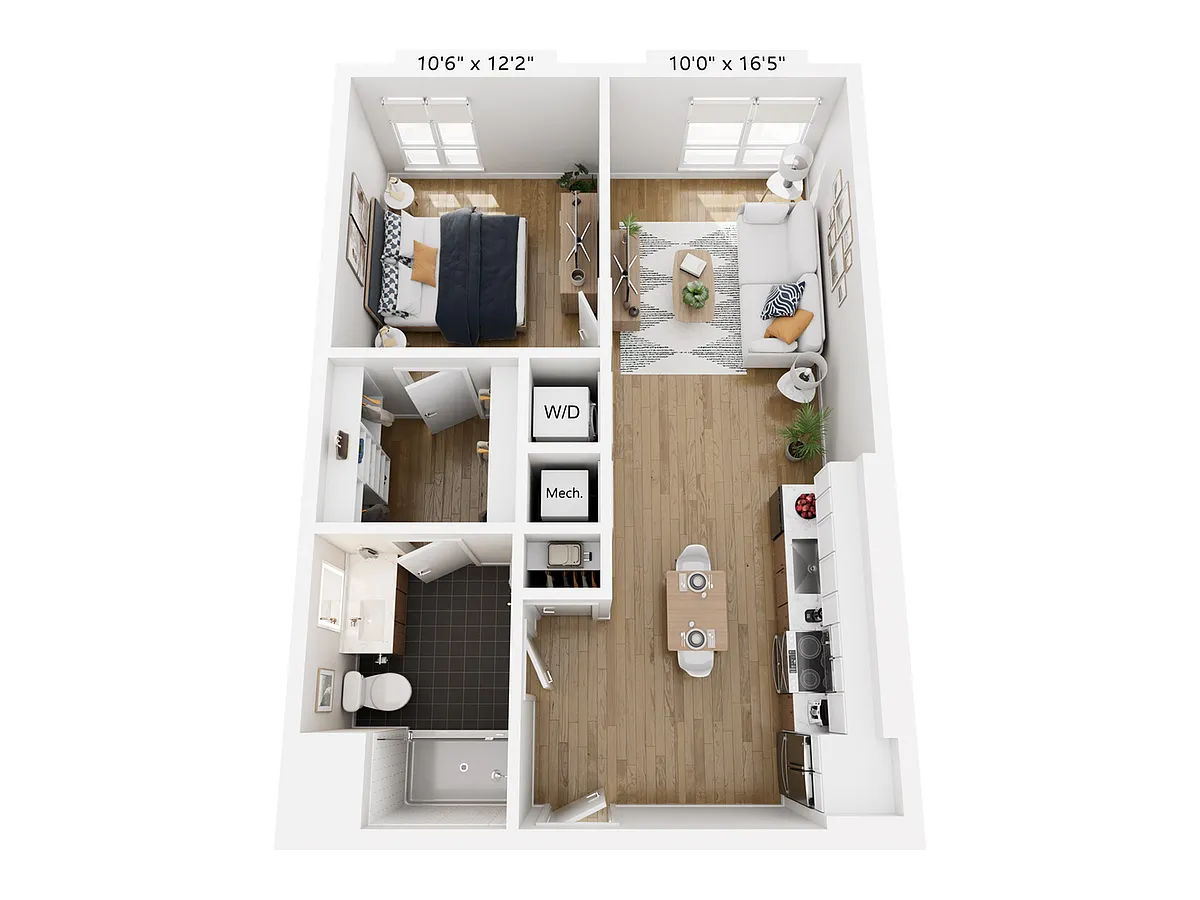Floor plan A6