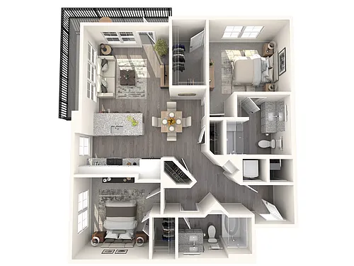 Floor plan B2