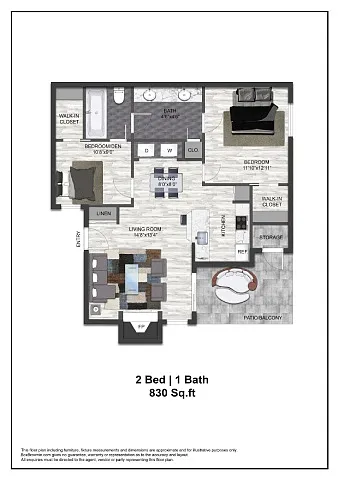 Floor plan B1
