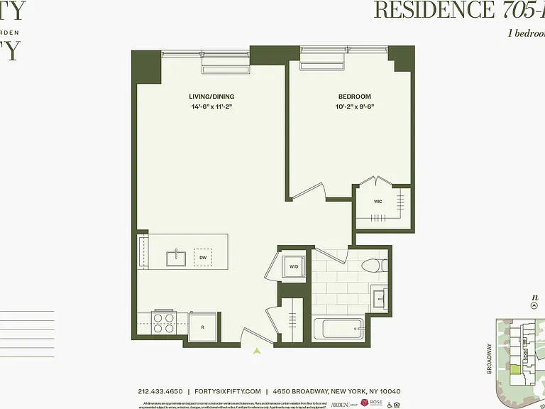4650 Broadway #1205 — Photo 2