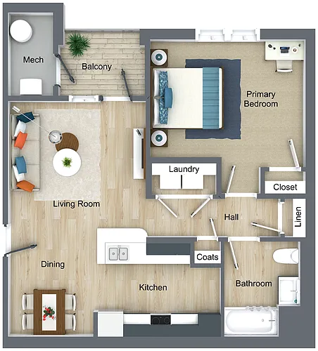 Floor plan 1/1