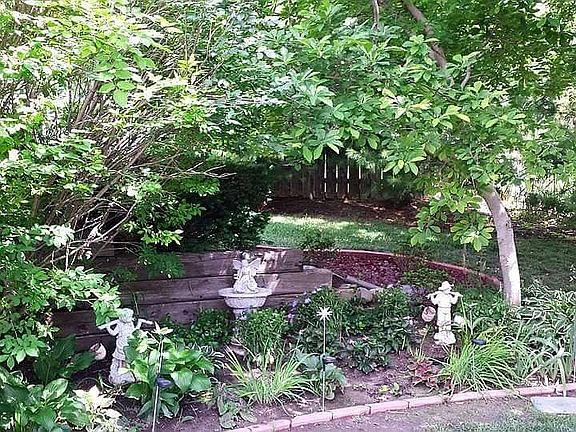 Lower Garden Area Back Yard