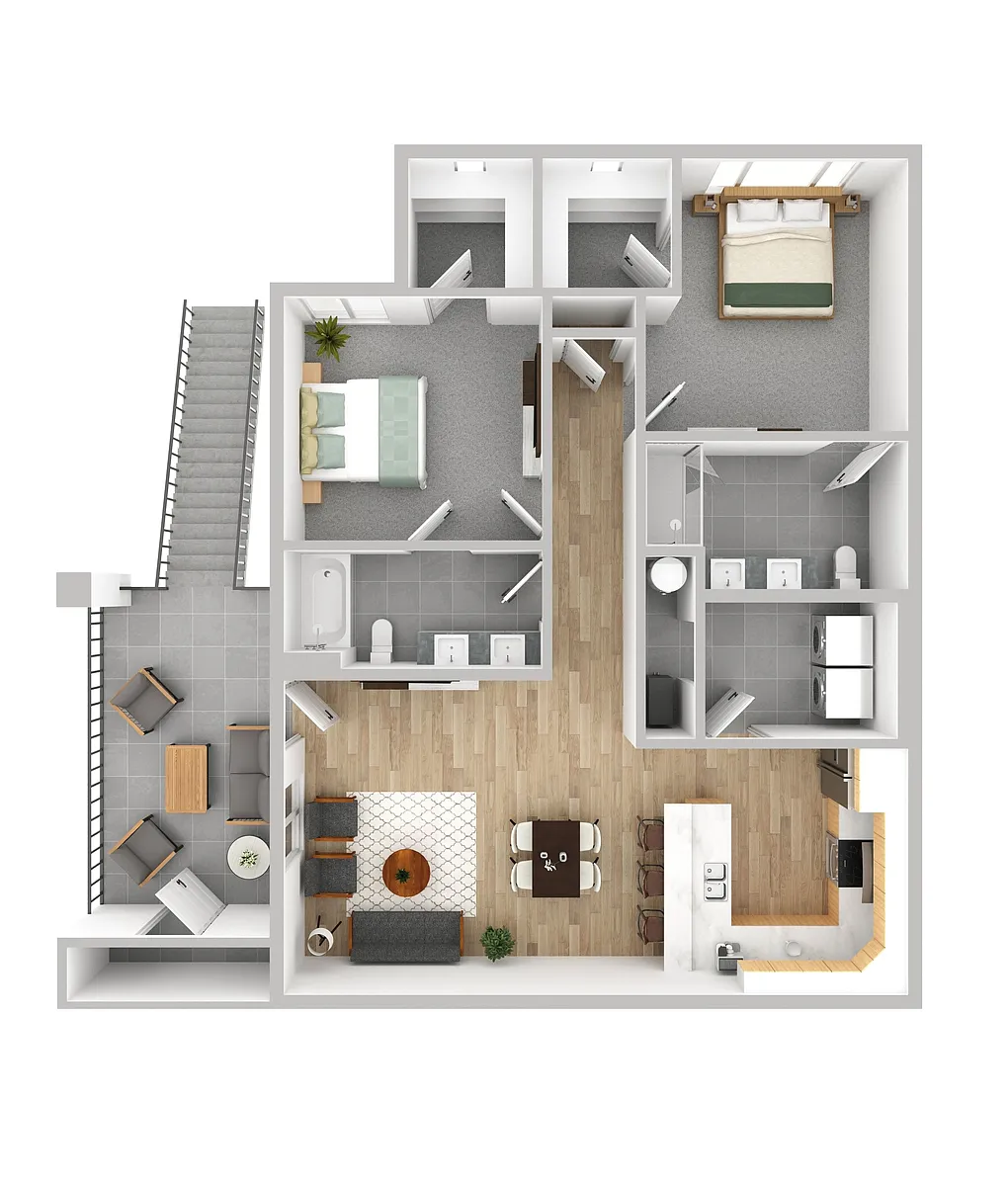 Floor plan B1