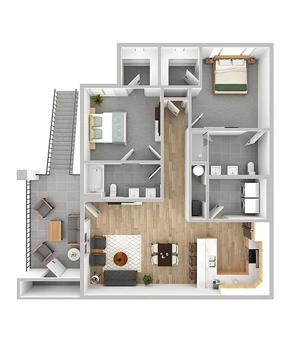 Floor plan B1