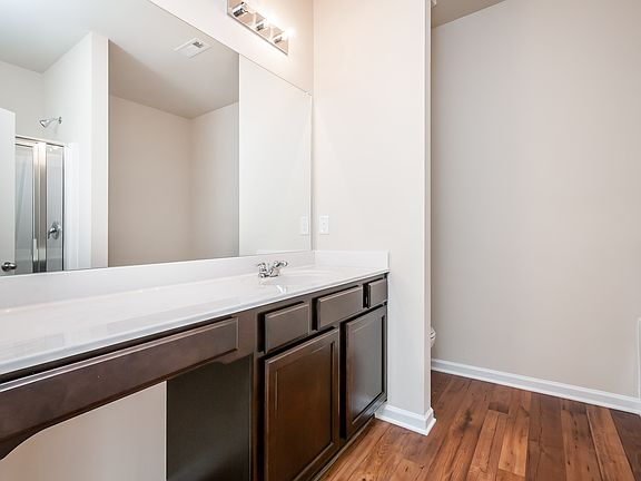 Master Bathroom with Built-in Vanity