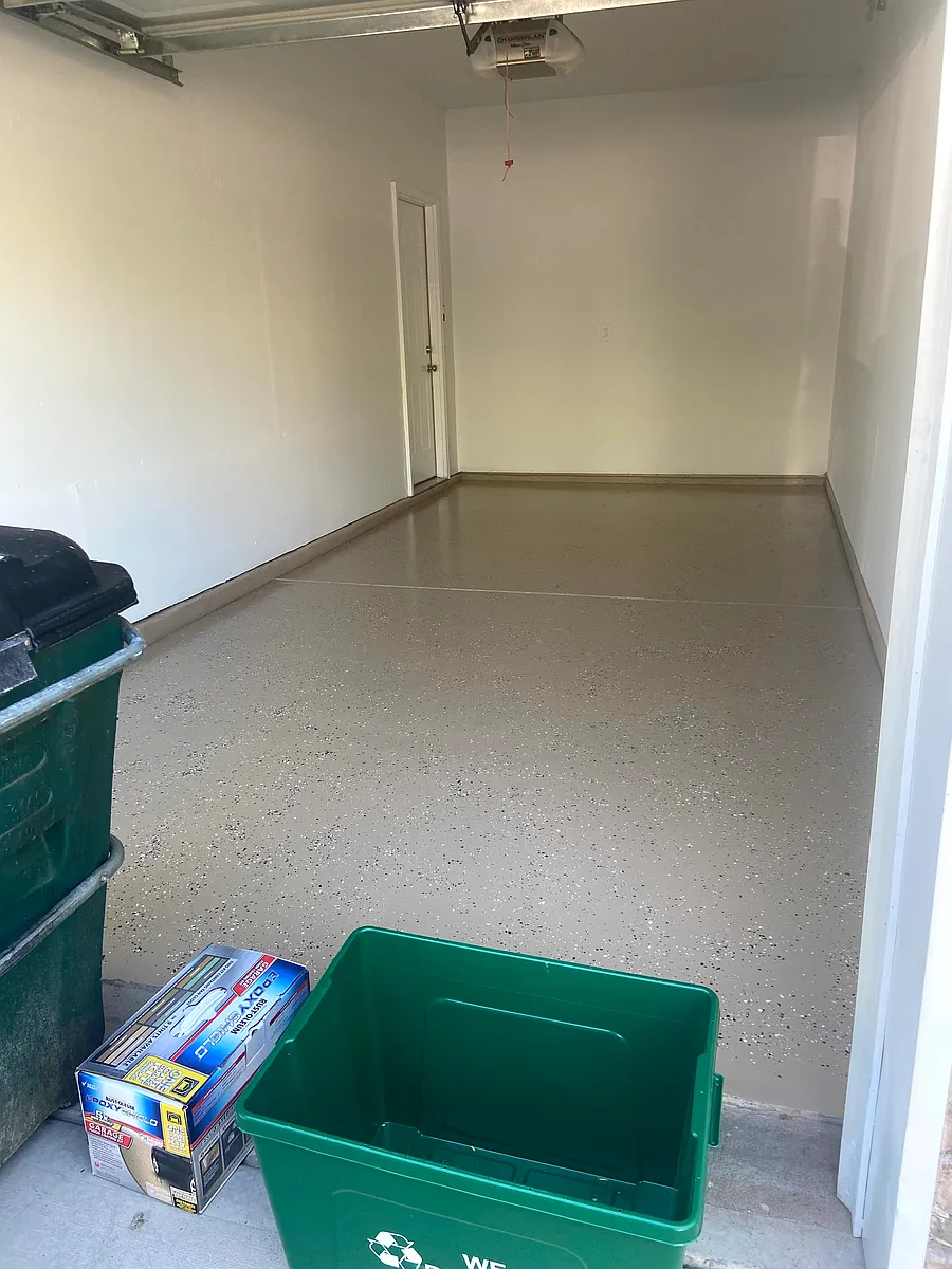Epoxy Coating in garage - 14065 Singleleaf Ln