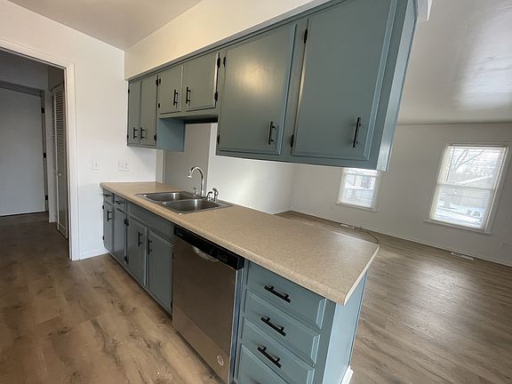 Remodeled Open Kitchen looking into Living Room