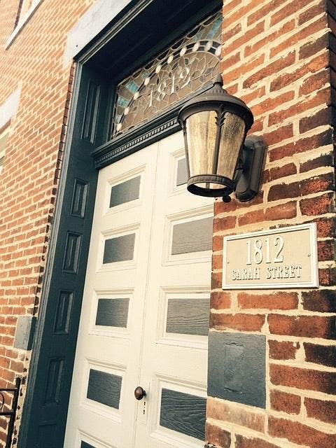 Gorgeous Victorian entrance