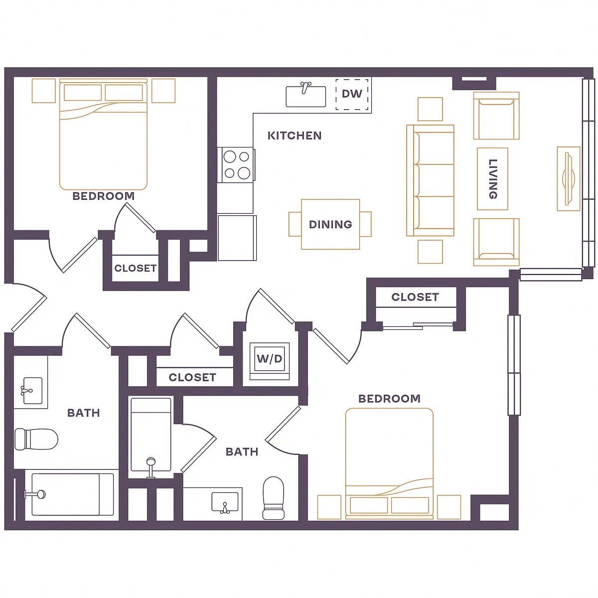Floor plan B2