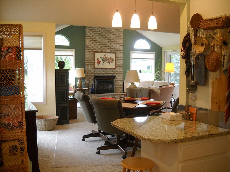 View kitchen to DR and LR