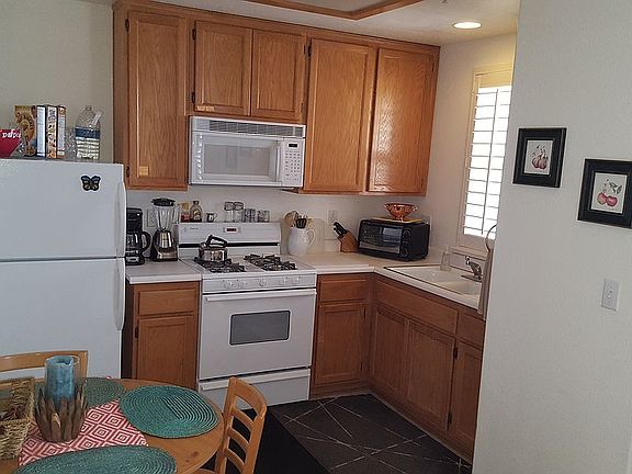 Kitchen fully stocked