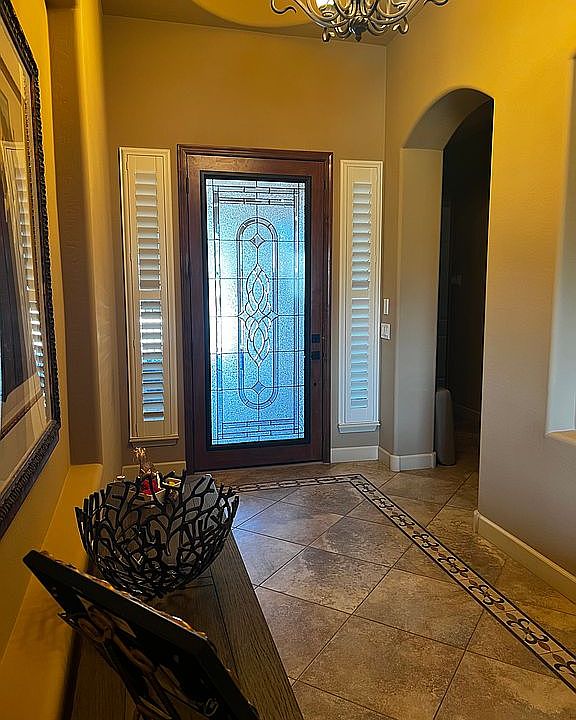 New custom entry door