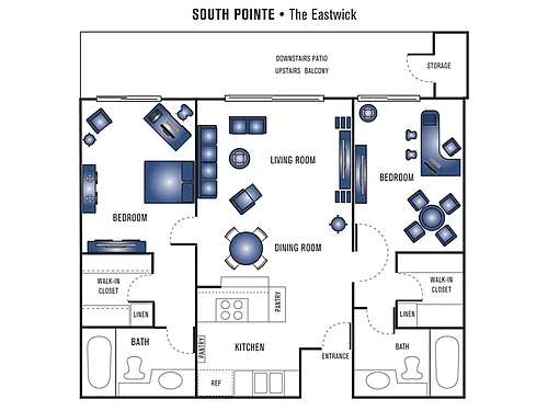 Floor plan Eastwick