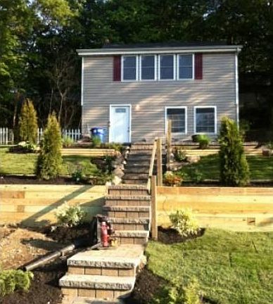 Updated Stairs at front