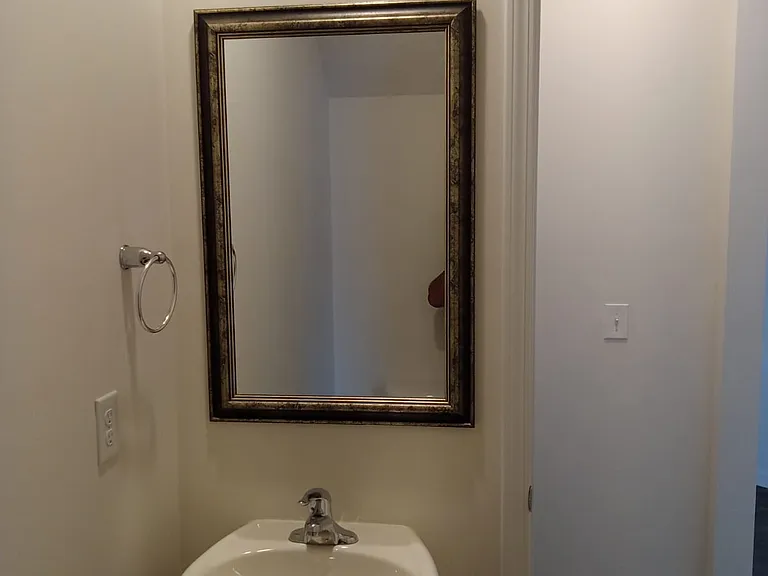 downstairs half bath