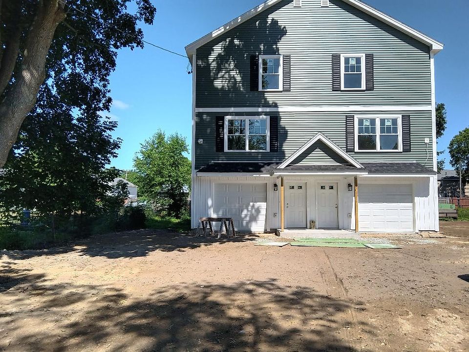front of the units