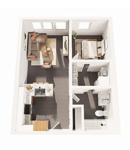 Floor plan The Obsidian