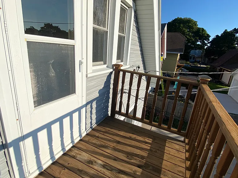 Attached deck