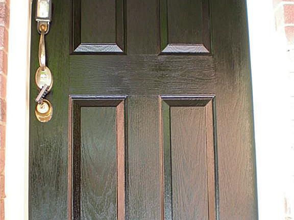 Welcome Home! Freshly Painted Front Door