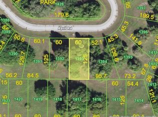 116 April (lot 1393) Rd, Rotonda West, FL 33947