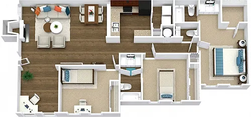 Floor plan Magnolia