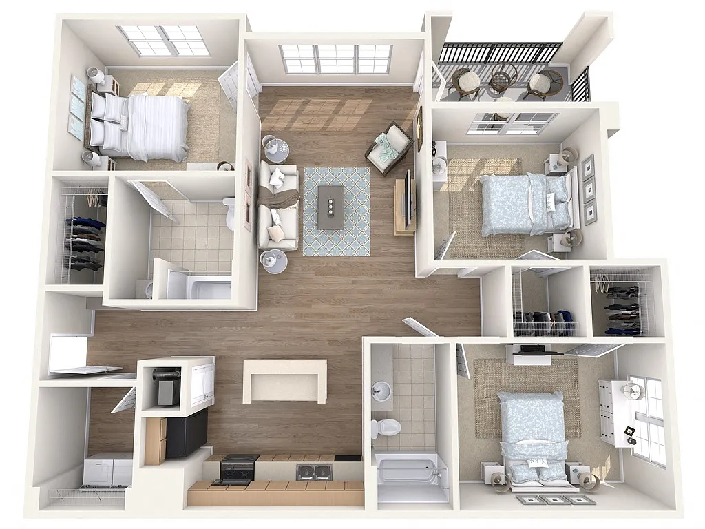 Floor plan C1