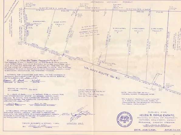 5501 Catawba Valley Dr Lot 1-2-3, Catawba, VA 24070