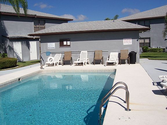 The community pool is always heated and warm! 