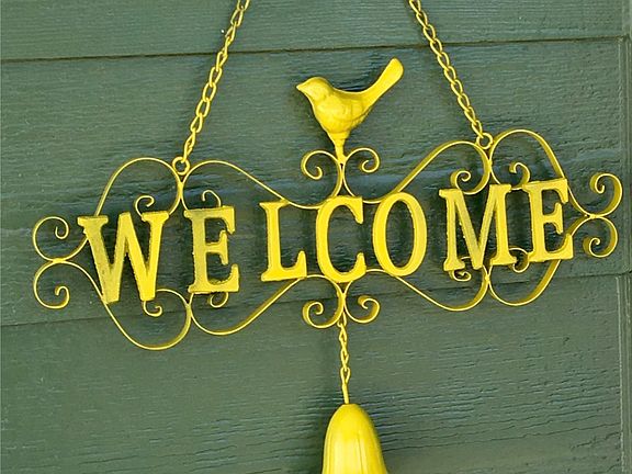 To your new home! 